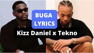 Buga Lyrics By Kizz Daniel Ft Tekno